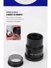 Wide-Angle Eyepiece Stereo Microscope with Reticle and Lens Adapter