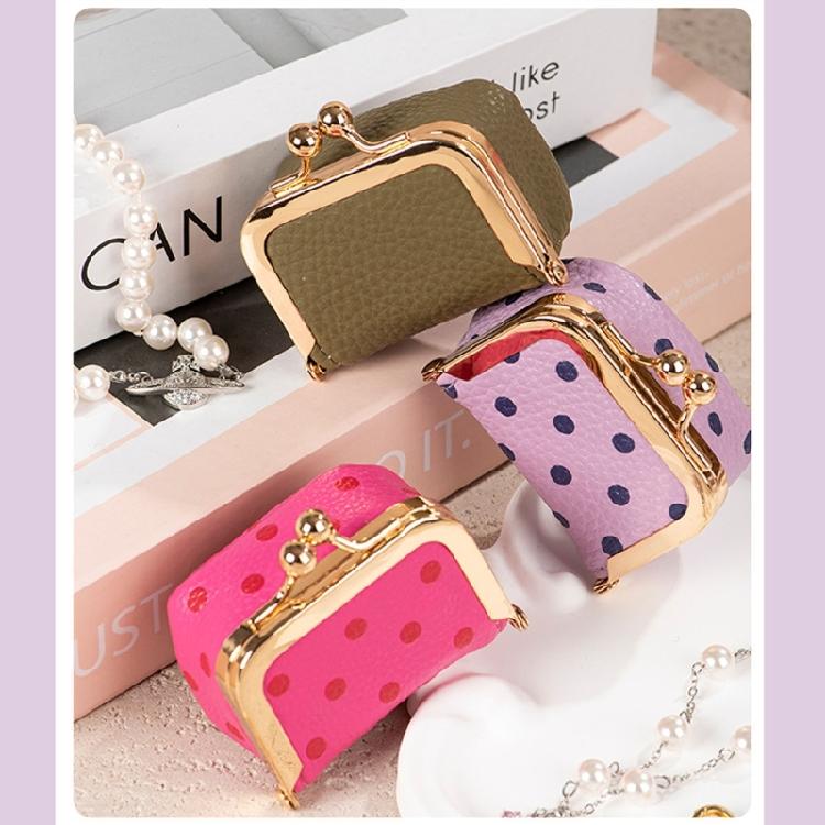Travel Jewelry Box Case with PU-Look Exterior, Compact Clasp Holder for Rings, Earrings and Daily Mini Necklaces