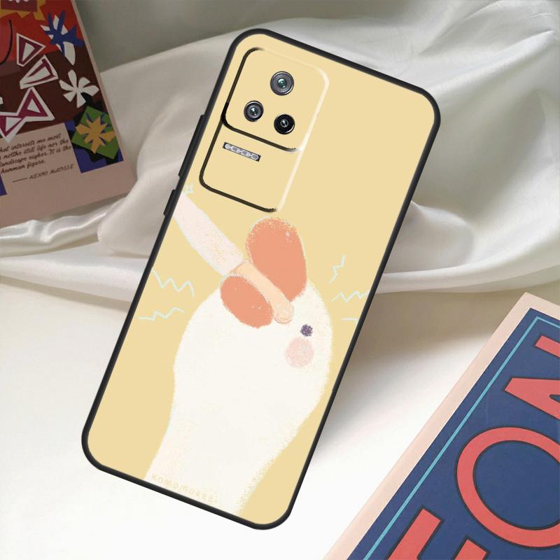 Cartoon Funny Goose Case For Xiaomi 14 13 Ultra 12 Lite 11T 12T 13T Pro POCO M6 X3 X5 X6 Pro F3 F5 M5s Cover