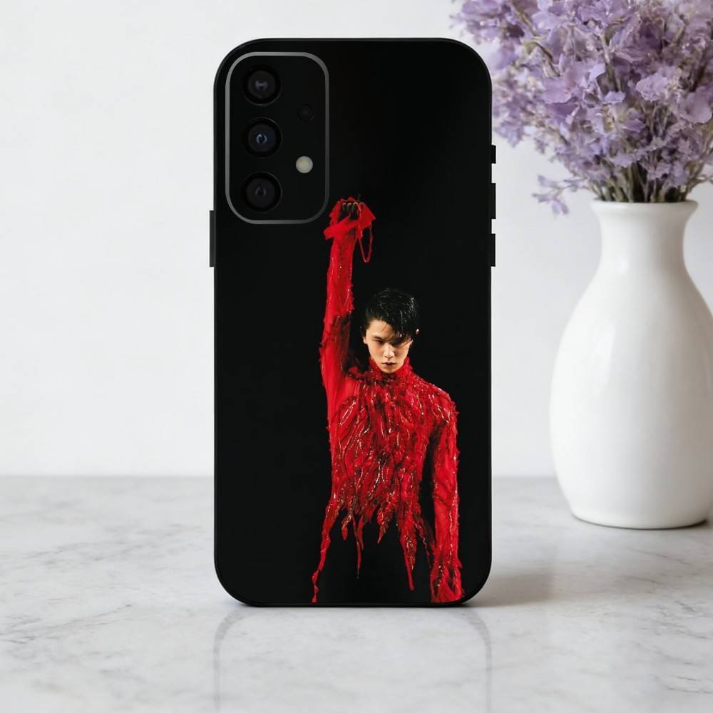 4A Jump Legend H-H-Hanyu Y-Yuzuru Phone Case For Samsung Galaxy A73,A72,A71,A70,A53,A52,A51,Soft Silicone Black Cover