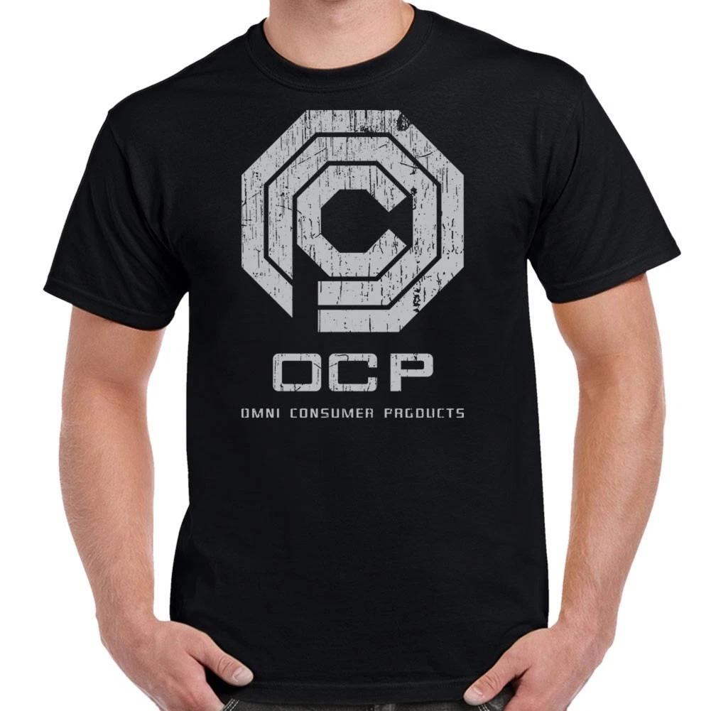 OmniCorp Distressed Logo Adult T-Shirt M