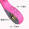 Thrusting Vibrator for Women, 10 Vibration Patterns, Waterproof, Quiet, Rechargeable Wand Massager, Adult Toy, Purple