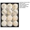 12Pcs Velvet Christmas Ball Ornaments Flocked Xmas Balls Shatterproof Plastic Balls Hanging Ornament for Xmas Wedding Party