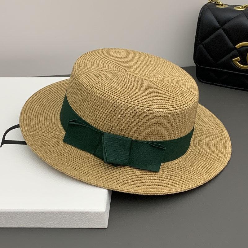 

Summer Straw Hat For Women With Wide Brim And Adjustable Fit For Beach And Sun Protection Style L