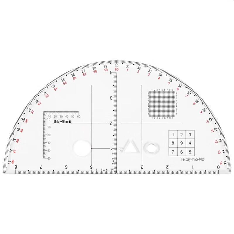 Geographic Coordinate Scale Ruler