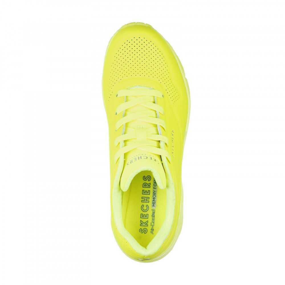 Sneakers Skechers Neon Yellow Uno Night Shades