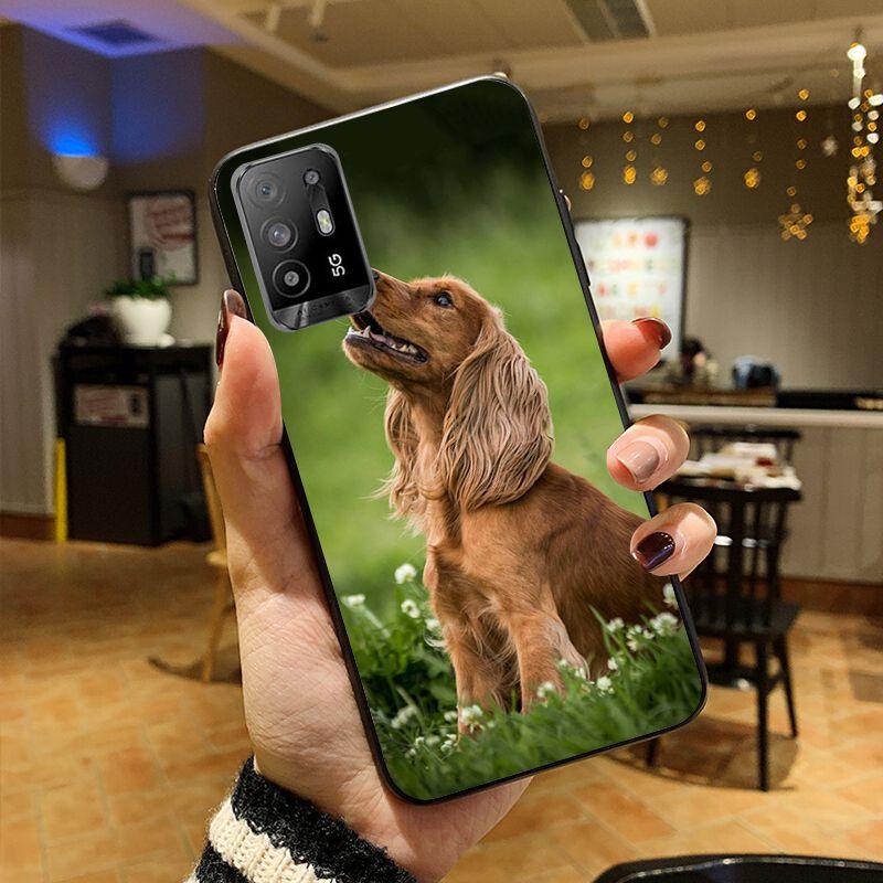 Harper kokršpaněl hellip štěňata psů Kryt na telefon Pro OPPO A74 A94 A3S A5S A9 A12 A15S A52 A53 A72 A73 2020 A91 5G Pouzdro coque