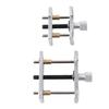 2pcs Steel Professional Watch Movement Holder Base Watch Repairing Tool for Watchmakers