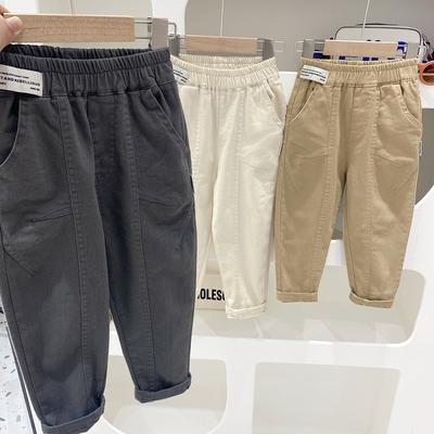 Boys' Pants Spring and Autumn Trousers Big Children's Autumn Fashion Children's Clothing, Boys' Casual Pants