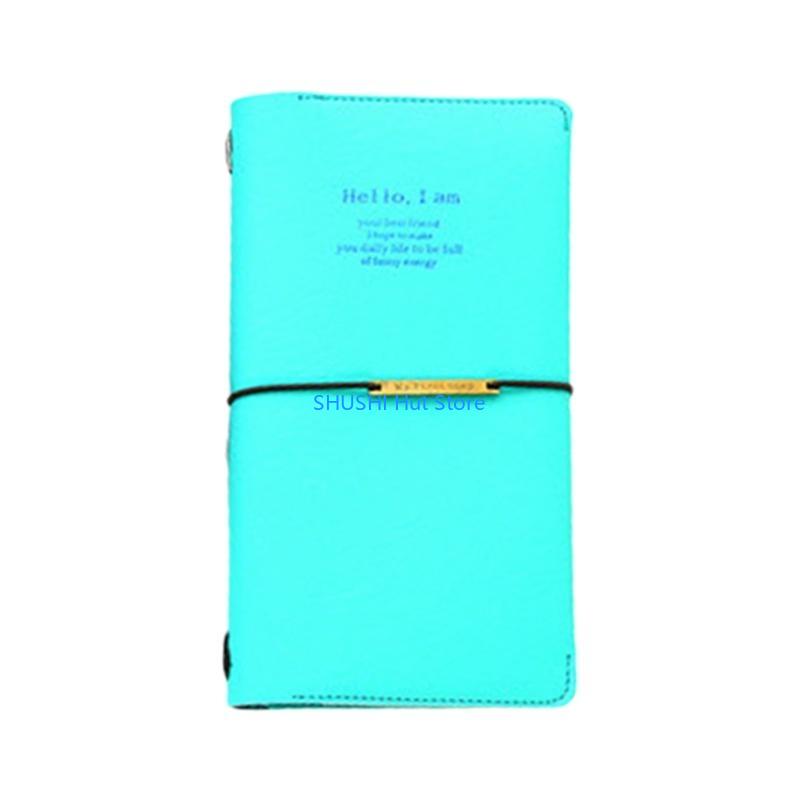 

Leather 84 Pockets Photo Album Interstitial for Case Mini Picture Storage Family Wedding Memory Gift D57B светло-зеленый