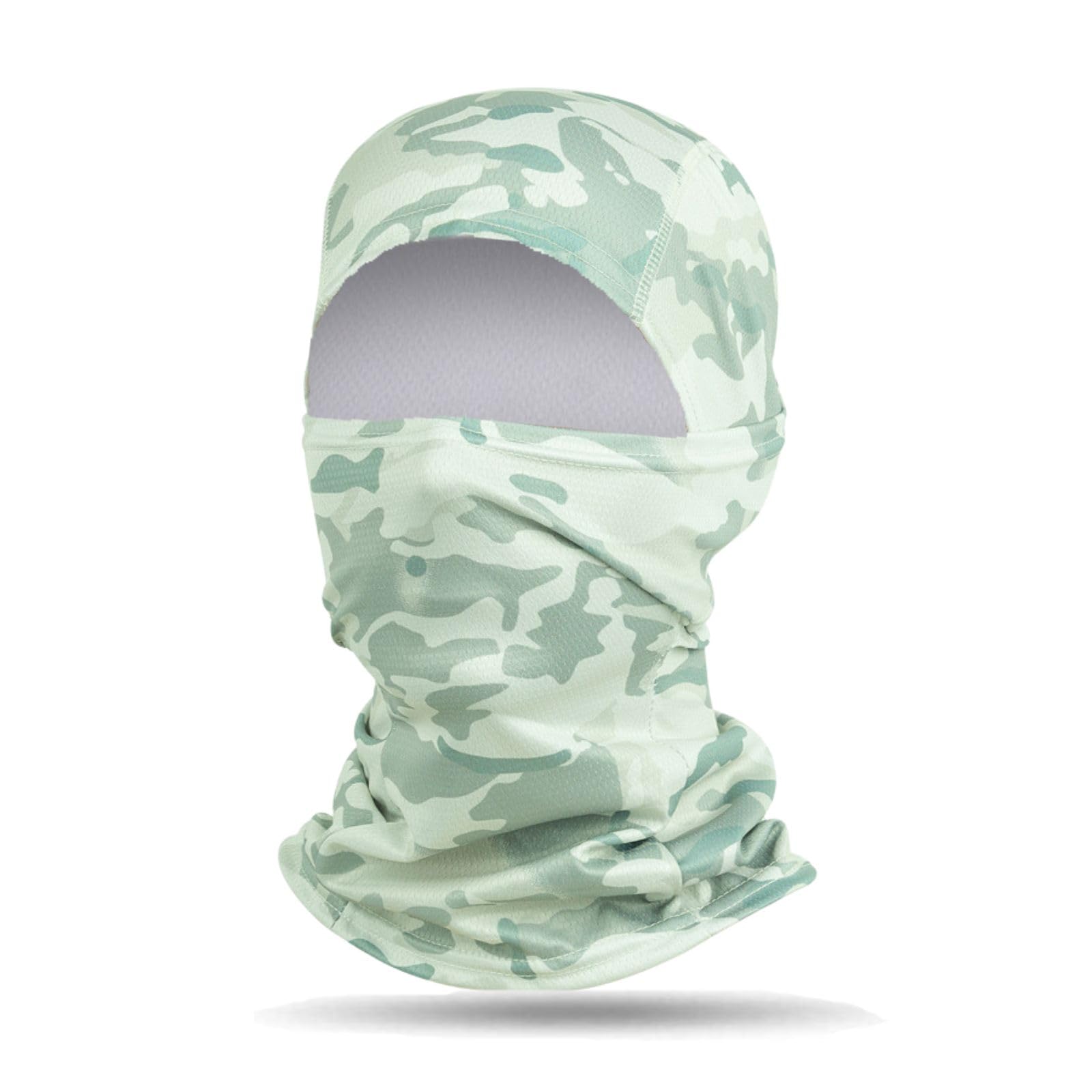 

Wild Scene Balaclava Face Mask with UV and Sun Protection and Thin Stretch Helmet Inner Cap for Men and for Jet and Protection, UPF50+, [Breathable
