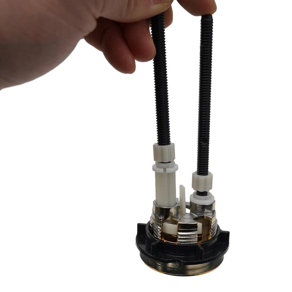 1pc 38mm Dual Flush Push Button Replacement Toilet Cistern Water Tank Cover Switch Dual Press Tank Push Switch