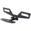 Motorcycle Folding License Plate Holder Adjustable Tail Rear Light Bracket Rack
