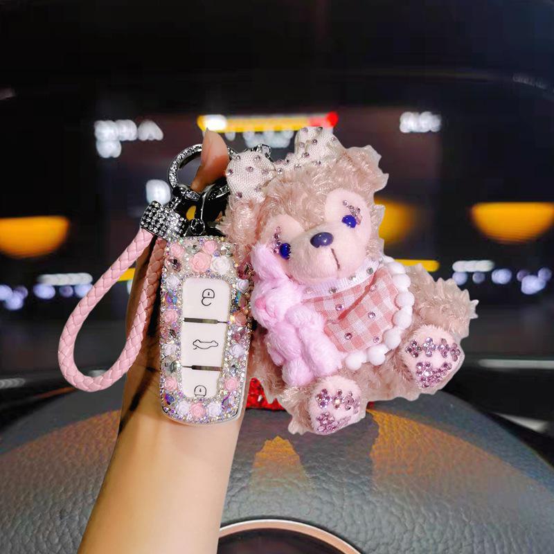 Volkswagen CC Key Case - Women's Diamond Cartoon Design for 17 Magotan CC Models