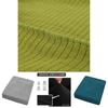 Stretchy Couch Seat Cushion Cover Soft Hand-feeling Easy To Fit Furniture Protector
