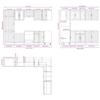 14 Piece Kitchen Cabinet Set Lucca Concrete Grey Wood Based Material