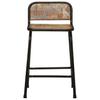 Bar Stool Set 2 Pcs 46 X 35.5 X 70 Cm Reclaimed Solid Wood