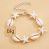 European and American Simple and Stylish Beach-Style Starfish and Shell Woven Necklace Hawaiian-Style Shell Bracelet Necklace