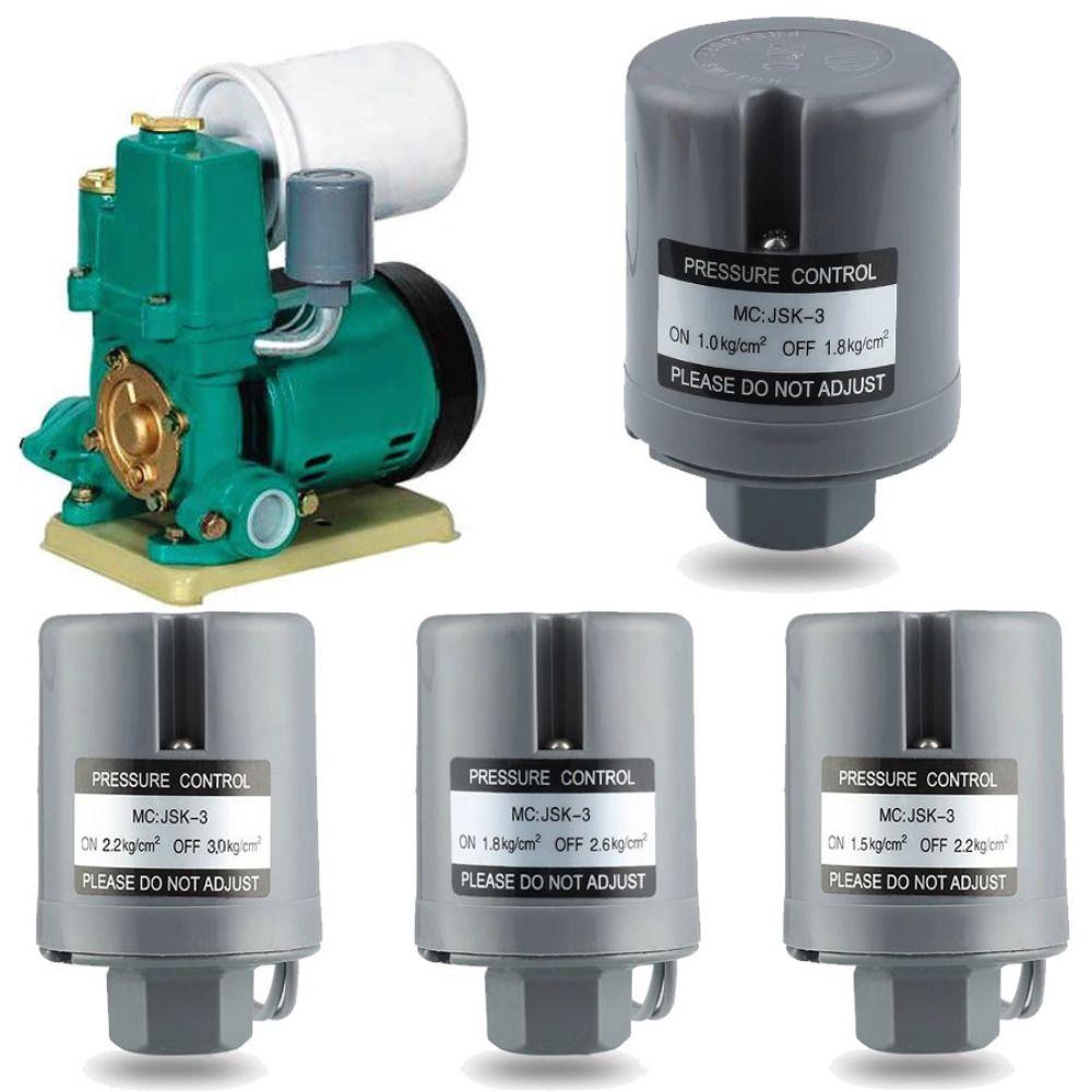 Zinc Zinc Zinc Alloy Base Automatic Pressure Switch Controller G3/8" Hydraulic Valve Switch  Automatic Pump