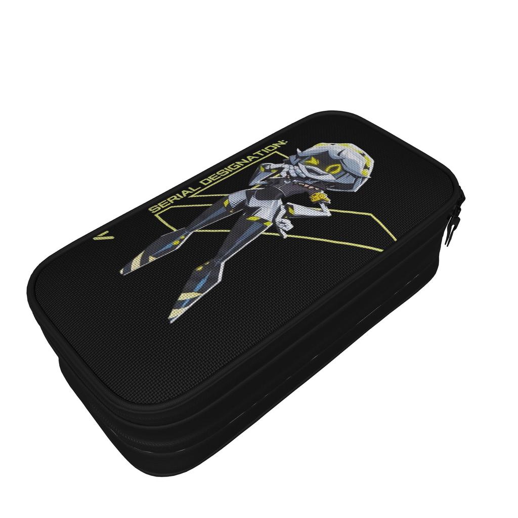 New Murder Drones Pencil Cases Horror Pencilcases for Girls Boys Big Capacity Bags School Supplies Gift Stationery