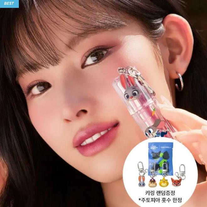 [Zootopia Edition] TONYMOLY Get It Tint Waterful Syrup 4g (+ Free Keyring Included)