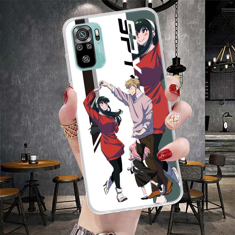Anime Spy Family Anya Soft Phone Case For Xiaomi Redmi Note 15 14 14S 13 12 Pro Plus 12S 11 11S 11E 10 10S 11T 5G Fundas Coque R