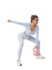 Maßgeschneidertes Europäisches & Amerikanisches Damen-Yogaset: Stoßfester, schnell trocknender Sport-BH & rückenfreies Top für Laufen & Fitness