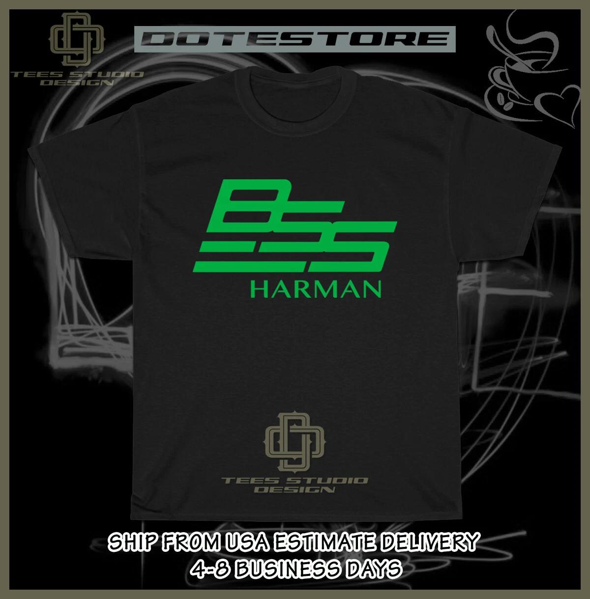 New BSS Harman Audio Logo Men s T-Shirt American Dotees Tee Shirt XXL