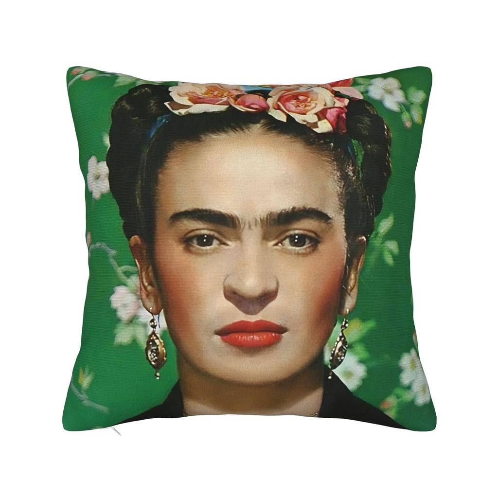 Pillow Case F-Fridas K-Kahlooo Soft Pillow Cover For Sofa Home Decoration Novelty Pillowcases