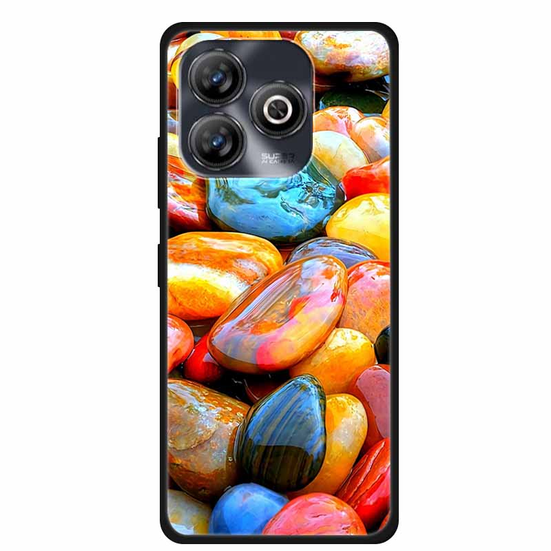 Pro ZTE BLADE A75 4G Pouzdro Zvířata Měkký Silikon TPU Pouzdra na Telefon Zadní Kryt Pro ZTE BLADEA75 Nárazuvzdorný Vlk Ochranný Cool Coque