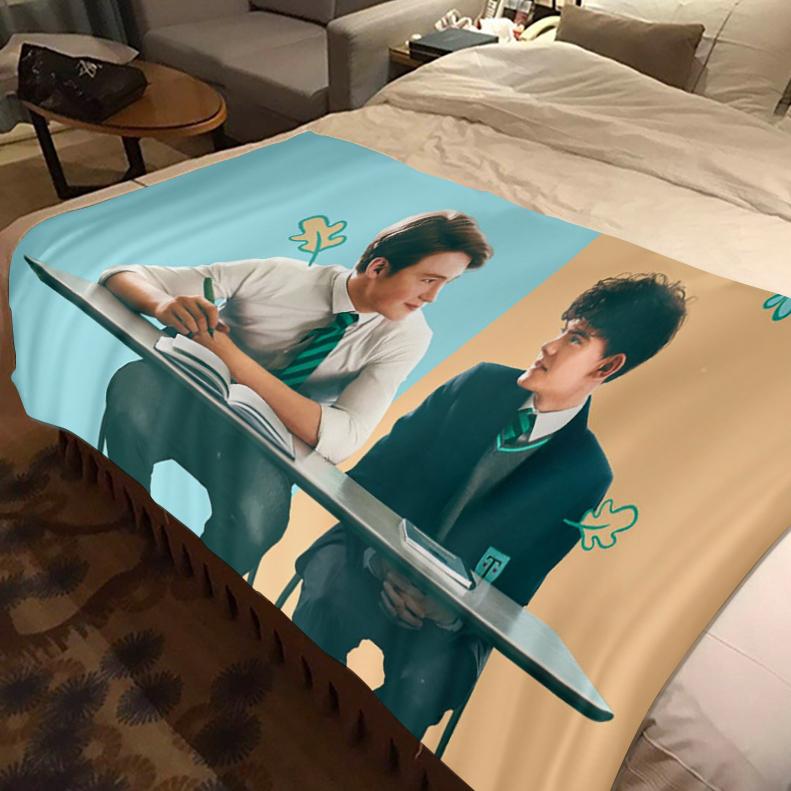 Heartstopper Blanket Sofa Cover Fleece Autumn/Winter Film Art Multi-function Lightweight Throw Blankets for Sofa Throw Blankets