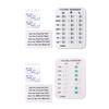 Dog Feeding Reminder Magnetic Reminder Sticker 2 Times 3 Times a Day Indication Chart Prevent Overfeeding or Obesity