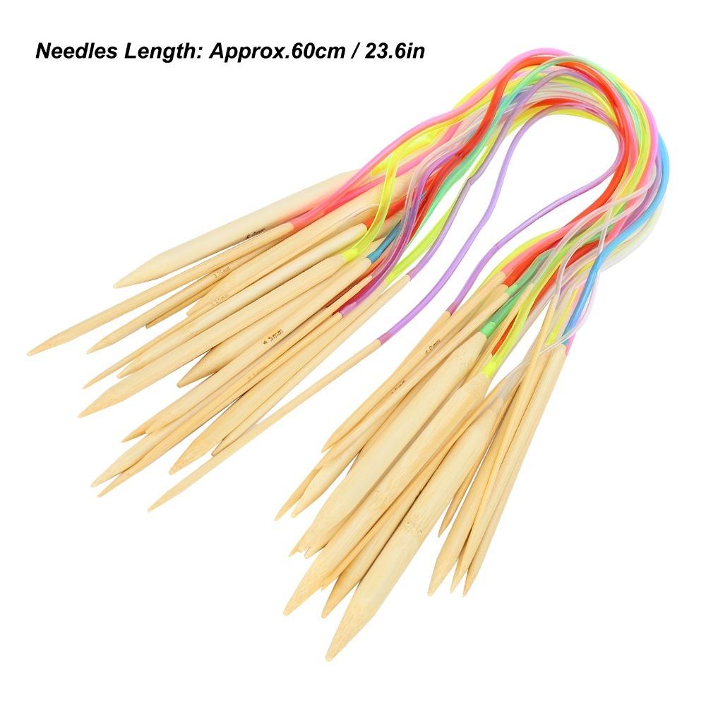 18pcs Wood Double Point Knitting Needles 2mm - 10mm Sizes Knitting Tool Set  Knitting Projects