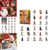 Christmas Pet Dog Advent Calendar Series With Acrylic Accessories For Holiday Celebrations