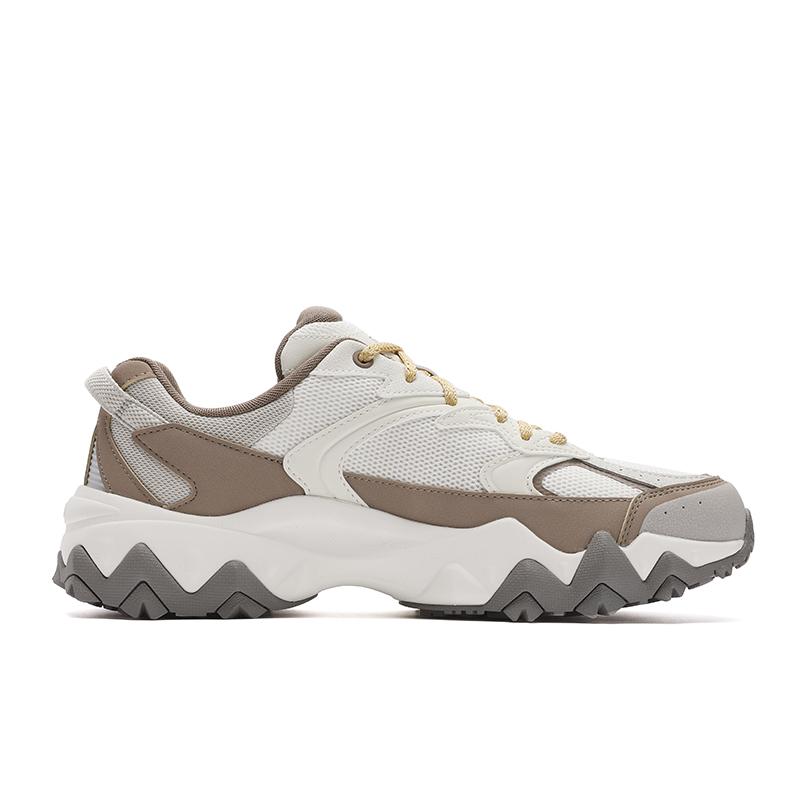 New FILA OAKMONT 2S Ouke Starry 2S Low Top Chunky Sneakers Men's White Brown F12M522120FMP