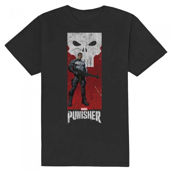 The Punisher Bawełniana koszulka unisex dla dorosłych trzymająca broń