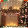 16Pcs Christmas Decorations, Gingerbread House Ornaments, Festive Tree Hanging Decor for Holiday Party, Classroom and Office, Family Activity