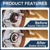 INFINAUTO Wheel Hub Centric Ring OD 69.6mm to ID 57.1mm Wheel Center Shaft Shock