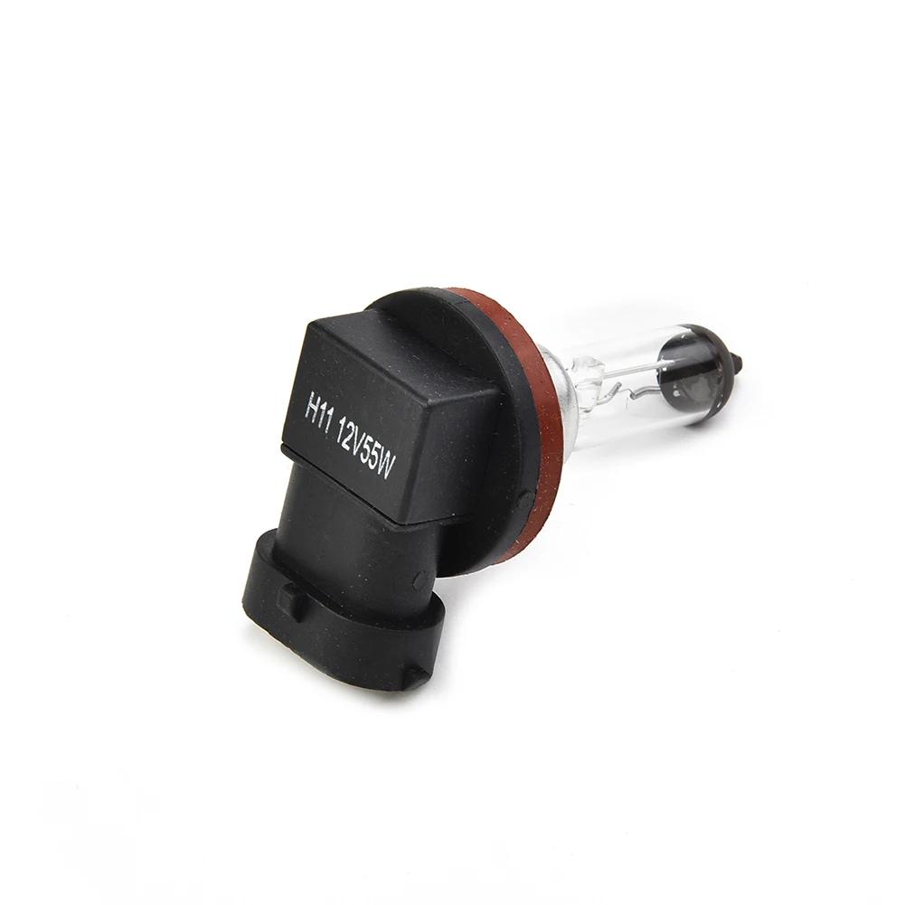 2 stücke H11 Auto Scheinwerfer Birnen Breite Fahren Vision 12V 55W Clearing Halogen Scheinwerfer Glühbirne Super Helle Auto zubehör