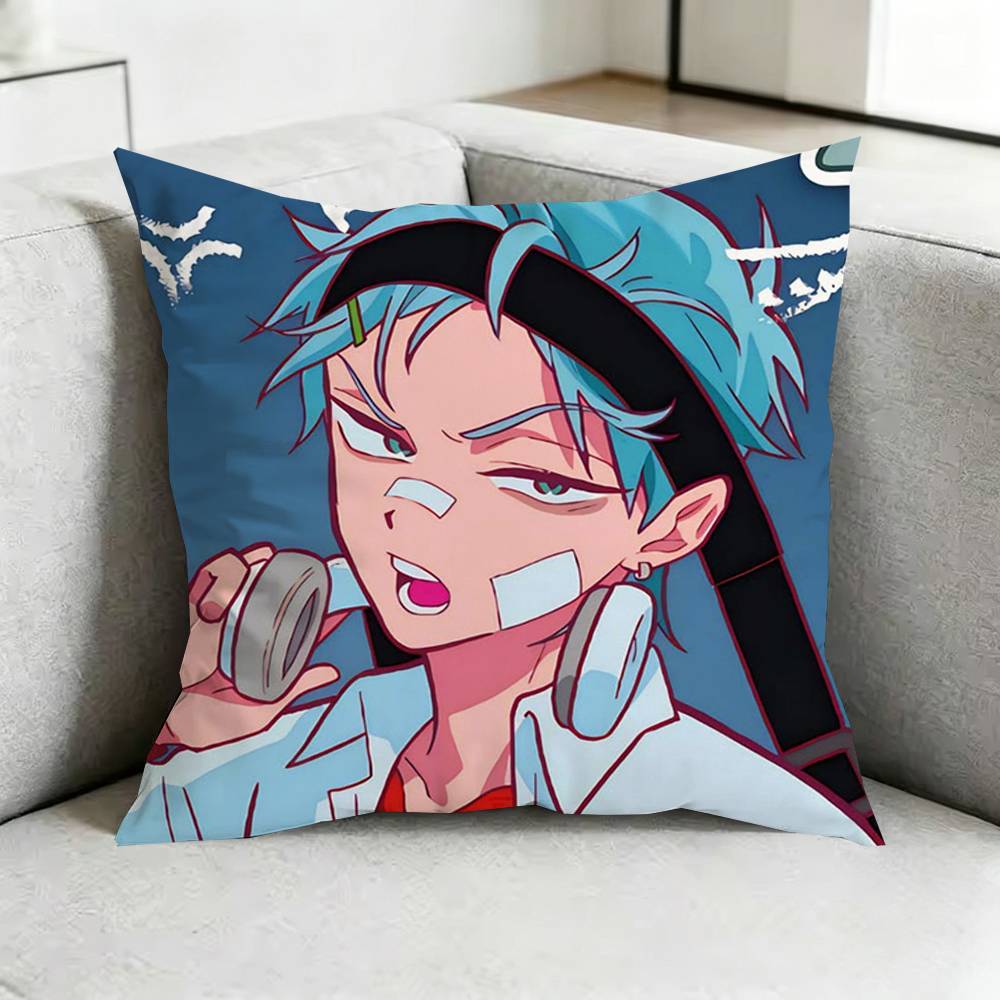 Alien Stage AAnime Square DoubleSided printed Pillow Case Bedroom Bedside Pillow Sofa Cushion Cover Gift