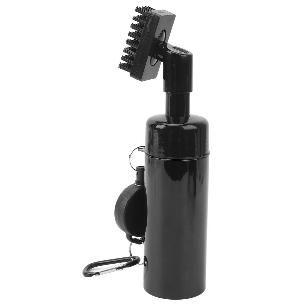 Golf Water Brush with Nylon Bristles 160ML Detachable Water Bottle Water Spray Golf Cleaning Tool