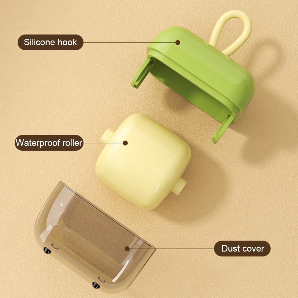 Mini Reusable Washable Lint Roller Dust Wiper Lint Roller Remover Strong Adhesive Hair Sticking Roller Portable Cleaning Accessories