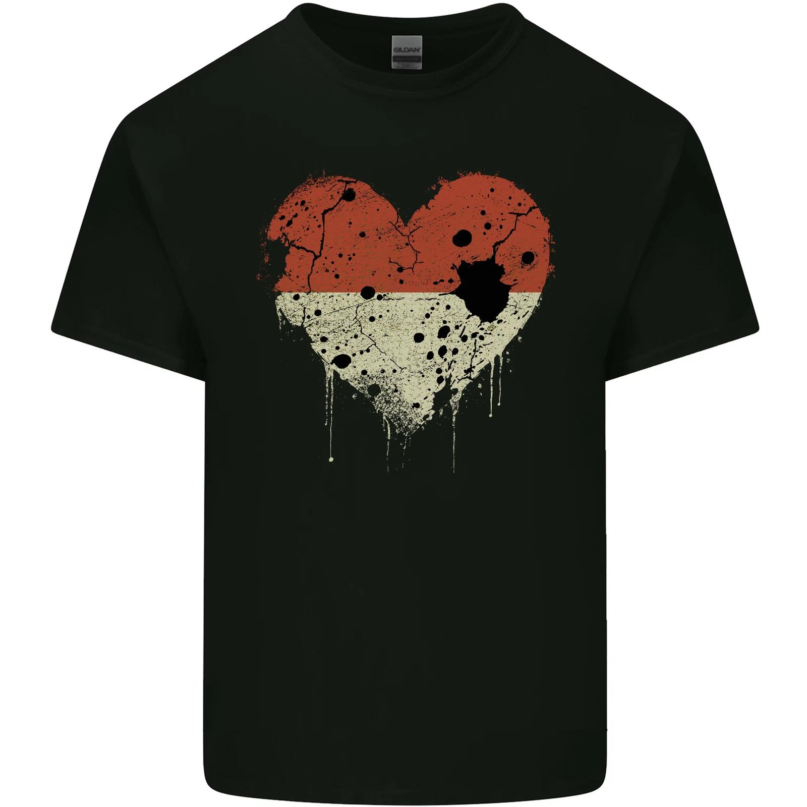 Love Flag Monaco Football Kids T-Shirt Childrens XL