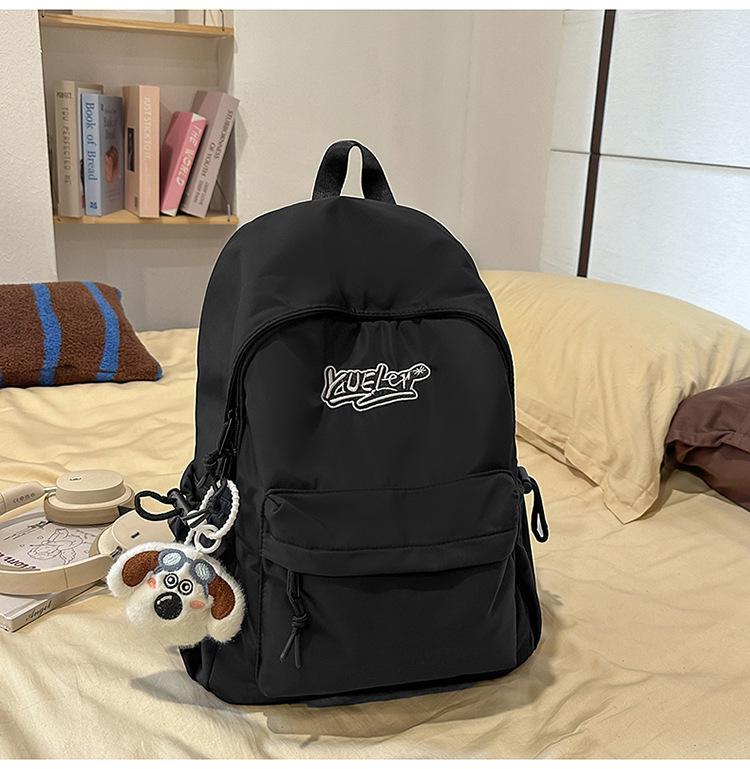 Schoolbag Milk Huhu Girl School Bag Japanese Ins College Style Elementary School Student Backpack Women's Casual Versatile Shopping Small Backpack