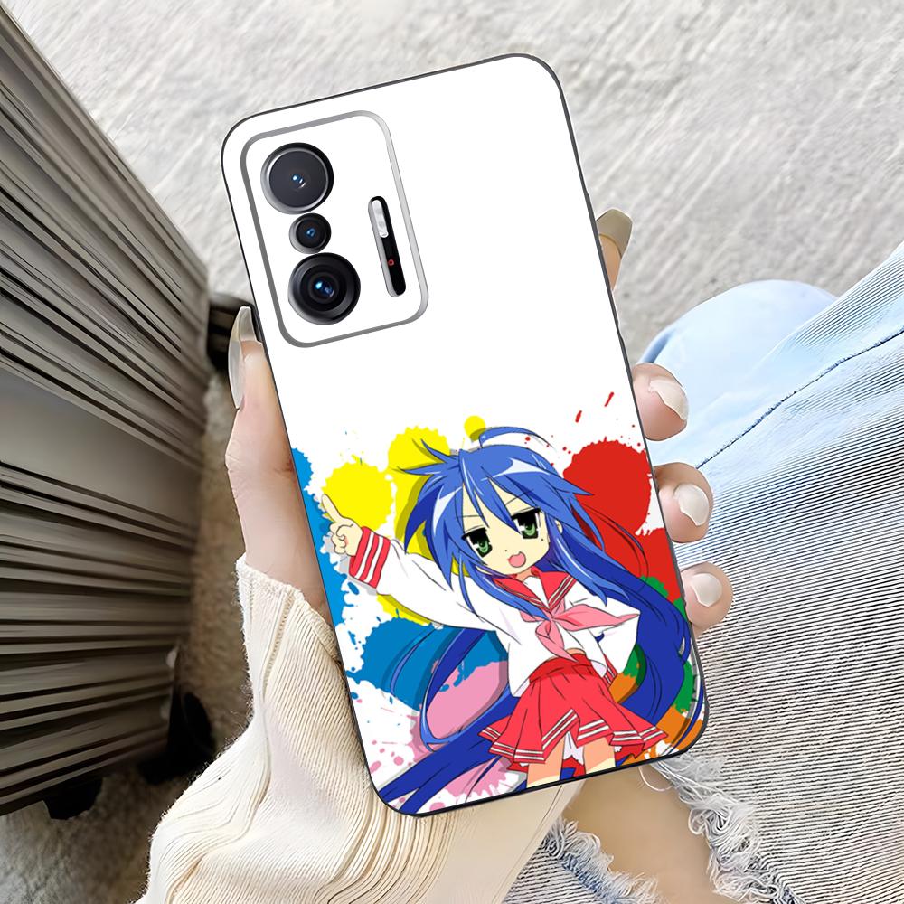 Anime Lucky Star Phone Case For Xiaomi Poco M7 M6 M5 M4 4g 5g F7 F6 X7 X6 X5 Ultra Pro Silicone Cover