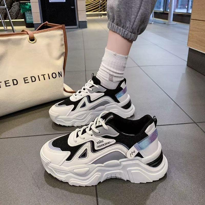 Shoes Women's Tide Season New Sports Soft-soled Shoes Student Platform Casual Popular Fashion Women's Shoes