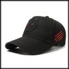 Baseball Hat Tiger Brim Unique Animal Cap Stylish Fashionable Cool CZ009 [White Fang] Men's (Black)