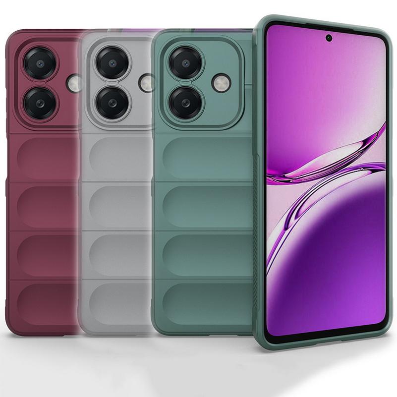 

Airbag Anti-drop case For OPPO A3 A3X A3 Pro A40 A80 A60 A79 A38 A18 A98 A78 A58 A17 A57 A77 Shockproof Armor Heavy Duty Cover For OPPO A3 темно-сірий