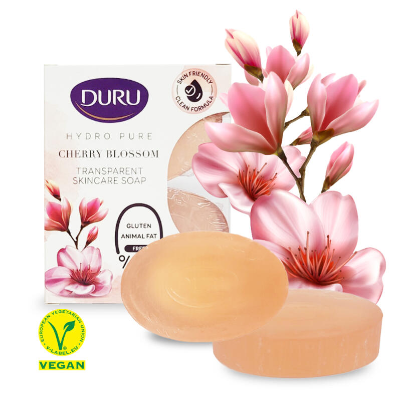 Vegan Hydro Pure Soap (135g X 2) - Cherry Blossom