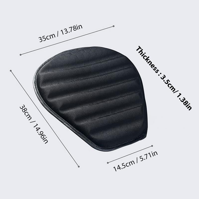 Motorcycle Shock Absorbing Cushion Motorcycle Seat Pads Wavy Shape Breathable Shock-Absorbing Motorcycle Cushion For Multiple
